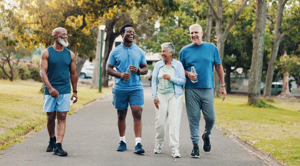 people walking outdoors